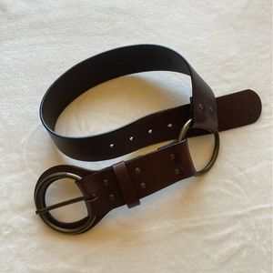 🤍 euc | united colors of Benetton | double ring leather